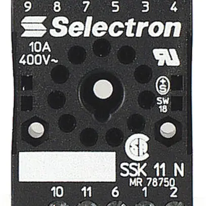 Socle pour relais enfichable SSK 11 N pour MFT/EMR 