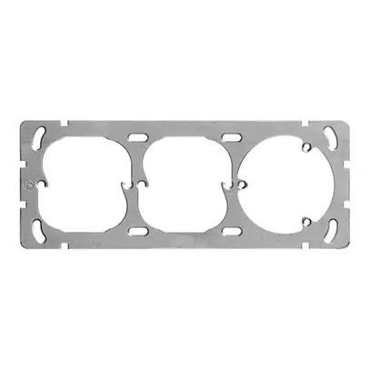 Placca di fissaggio INC FH I-I-I 197×77mm orizzontale 