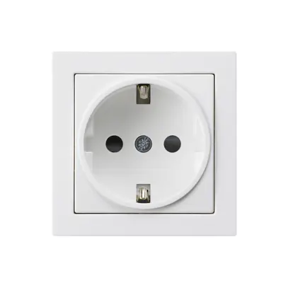Presa INC kallysto Schuko bianco 