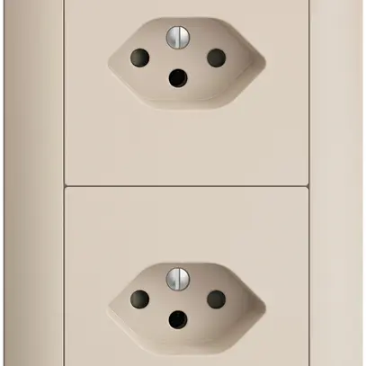 Combinaison ENC I-I EDIZIOdue 2×T13 crema 