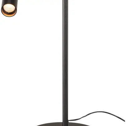 Lampe de table LED SLV KARPO TL 230V, 6.5W, 3000K, 330lm, noir avec interrupteur 