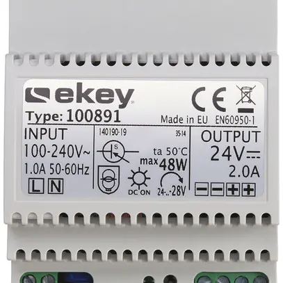 Alimentazione AMD Hager ekey 24VDC 