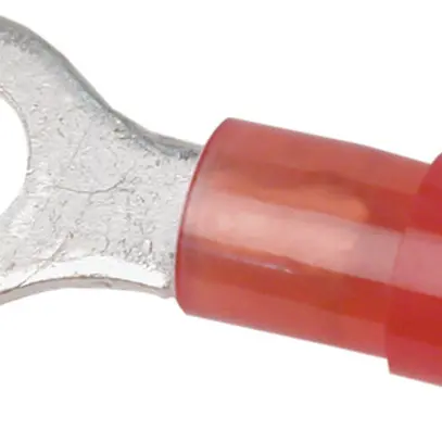 Capocorda ad anello Mischke IR M5 0.5…1.5mm² Cu-stagnato isolato rosso 