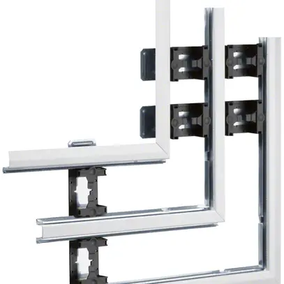 Angolo piatto tehalit BKIS 25230, bianco traffico 