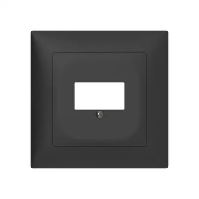 Kit frontale INC SIDUS B antracite per alimentazione USB 