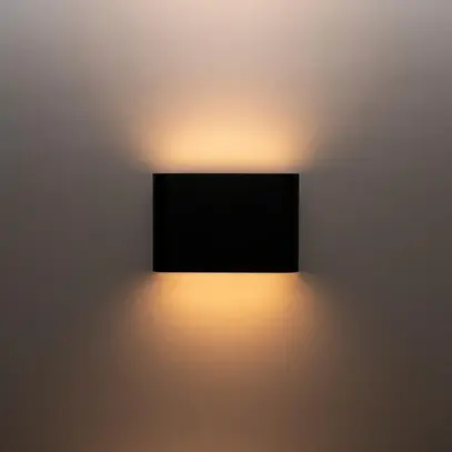 Applique LED DOTLUX FLASK 10W 940lm 3000K IP65 nero 