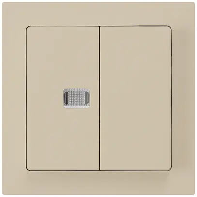 Kit frontale kallysto beige con 1 lente 60×60mm 
