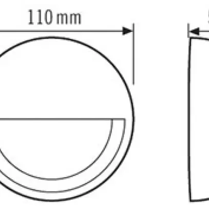 Détecteur de mouvement AP ESYLUX MD-W 200i, blanc 