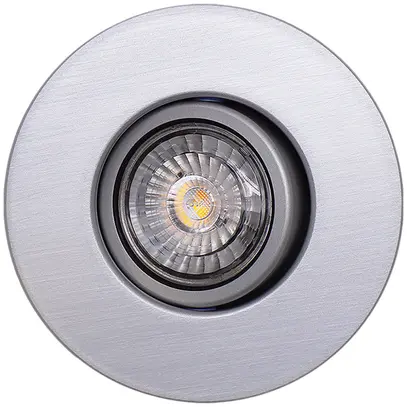 Luminaire LED INC Rondo Vari GU10 7W 230V sans lampe, alu 