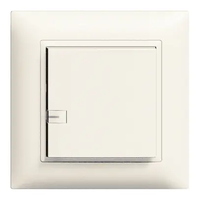 UP-Taster ZEP Imp/Min.1K/1T mit LED N-st. EDIZIOdue weiss 