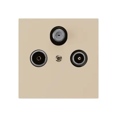 Prise ENC kallysto R/TV/SAT beige 