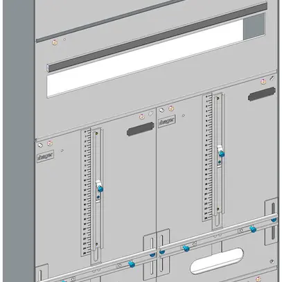 Tableau de distribution AP Hager ABT 506×1015mm gris clair 