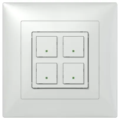 Senseur ENC 2×SIDUS free@home wireless, blanc brillant 