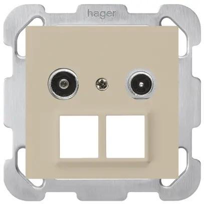 Presa multimedia INC kallysto R/TV montaggio B 10.5dB 2GHz beige 