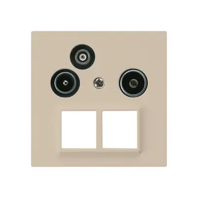 Antennendose R/TV-Daten kallysto HMS A 2GHz 14db beige 