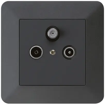 Presa antenna INC kallysto.trend R/TV/SAT nero 
