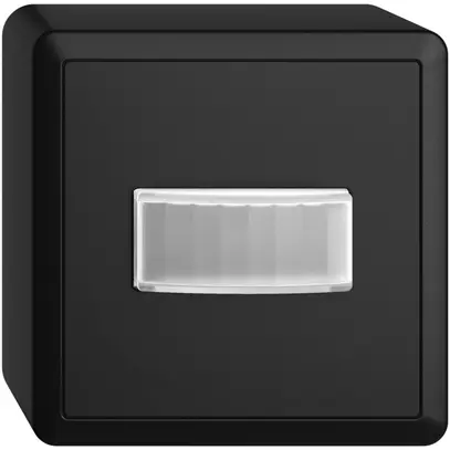Détecteur de mouvement AP EDIZIOdue FX pirios 180 R eco 1 canal, noir 