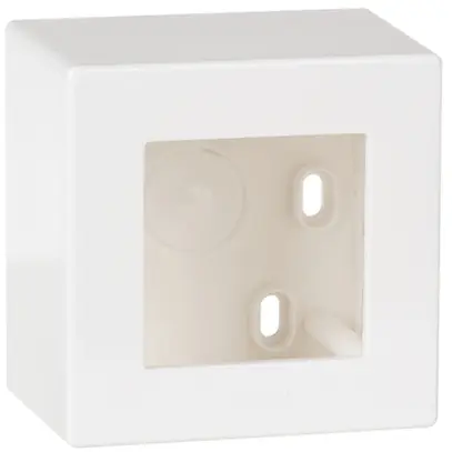 Cadre AP ATO 1×1 module blanc 