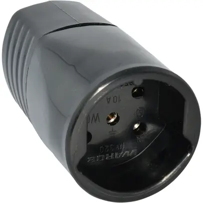 Prise mobile Warob T15 noir 