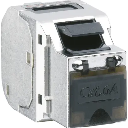 Module RJ45 Hager HMS cat.6A, STP, Keystone,100 pièces 