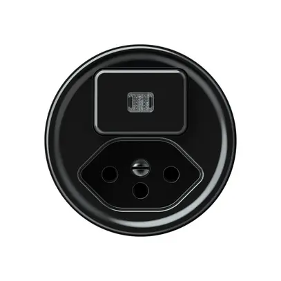 Combinazione origin sch 3 + 1×tipo 13 luminoso nero 