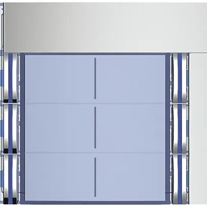 Façade avec 6 boutons pour module d'appel avec 8 boutons Sfera aluminium 