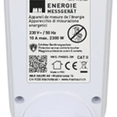 Contatore di energia a innesto intermedio MH KWE-PMB05-SW 10A 2300W 