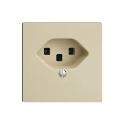 Prise ENC EDIZIOdue T23 16A vanille, bornes à vis 