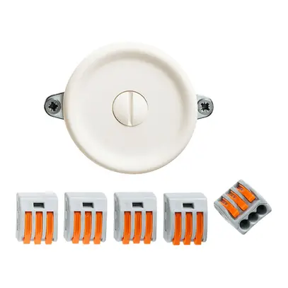Scatola di derivazione INC 15A bianco 2.5mm² 500V 3LNPE FH 