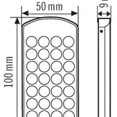 Telecomando Mobil-PDI/DALI ESYLUX argento 