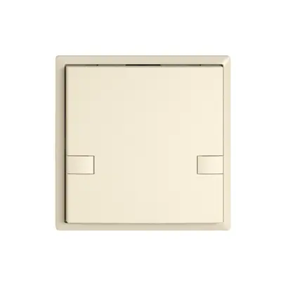 Pulsante universale EDIZIO.liv UNI SNAPFIX® s.LED 1× com.2T cr 