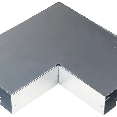 Angolo piatto Hager interno/esterno per BKB 85×250mm 
