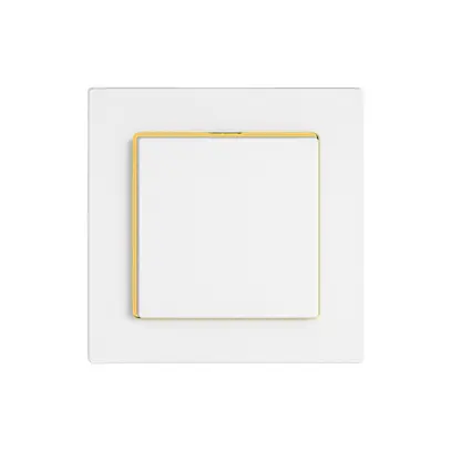 Interruttore a pulsante luminoso EDIZIO.liv SNAPFIX® 3/1L lent.lat.LS gi bi 