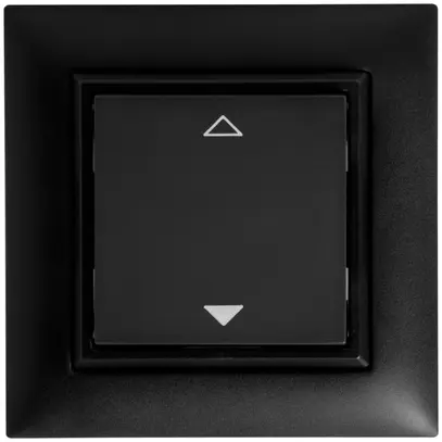 Poussoir RF AP ALADIN EnOcean EDIZIOdue, 1-fois, noir, V/Λ 