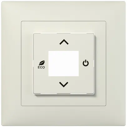 Kit frontal ENC ABB SIDUS blanc pour thermostat d'amb.free@home 