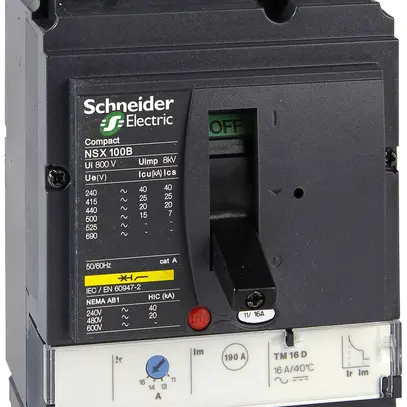Interrupteur de puissance Schneider Electric ComPacT TMD 3L 80A 
