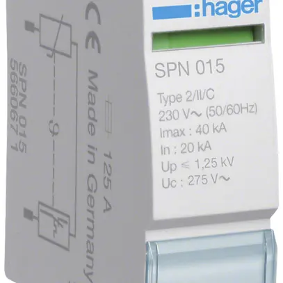 Ersatzpatrone Hager für TN-C-S 