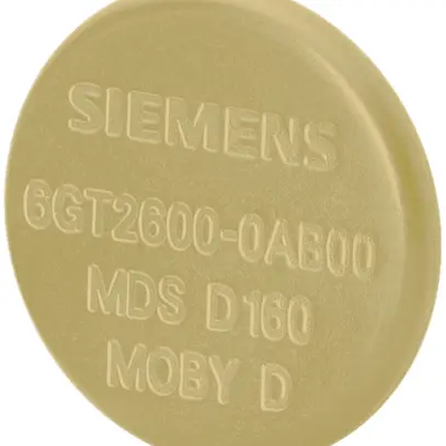 Transponder Siemens MDS D160 per RF200/300 ISO/MOBY D NXP ICODE SLI, bottone 