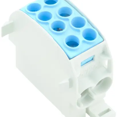 Blocco ripartizione Weidmüller WPD 102 2×35/2×25 1L connessione a vite TS35 blu 