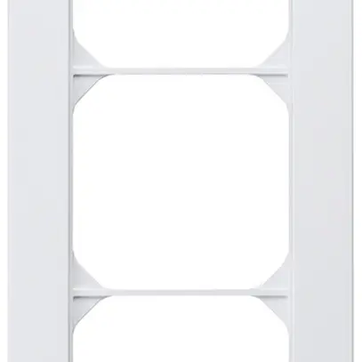Telaio di copertura INC kallysto.pro 3×1 bianco 94×214mm 