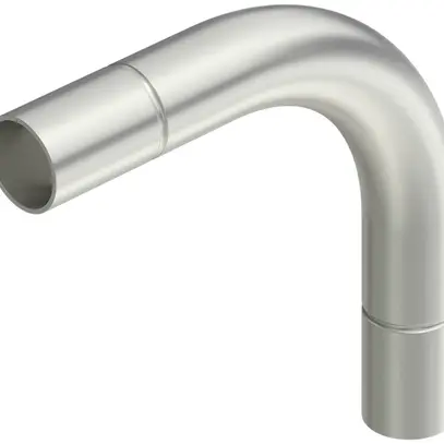 Coude à ficher Bettermann M40 sans filetage acier fin A4 