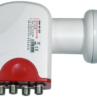 Sistema alimentazione uni.WISI LNB Quad-Switch OC36B Ø40mm 
