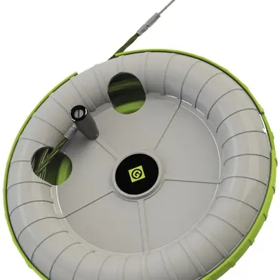 Appareil passe-fil Greenlee avec bande en polyester 20m 