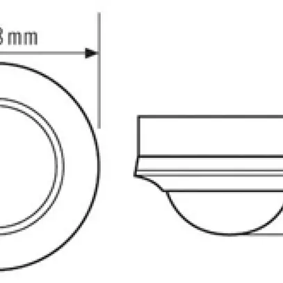 Détecteur de présence AP ESYLUX PD-C 360i/24 DUOplus-SM, blanc 
