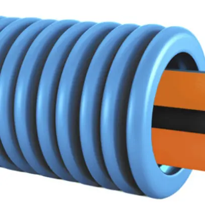 Installationsrohr vorverdrah. KRFWG PM M20 bl H07V-U 5×1.5mm² or/or/bl/sz/gn-gb 