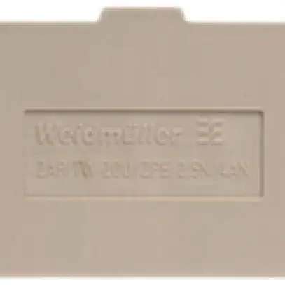 Paroi de fermeture/intermédiaire WM ZAP/TW ZDU/ZPE 2.5N/4AN 57.5×54.75mm beige 