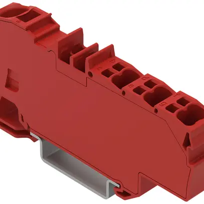 Borne de passage WAGO Contact TOPJOB S 1×6/6×1.5mm² rouge 