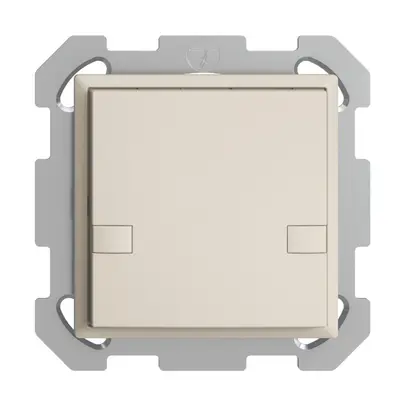 Poussoir ENC KNX 1× EDIZIOdue colore crema RGB sans LED 