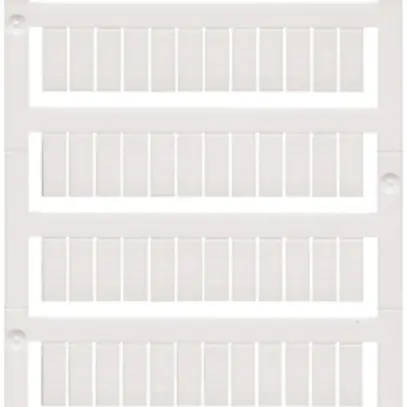 Marqueur de borne Weidmüller MultiCard WS 12×5mm PA66 blanc 
