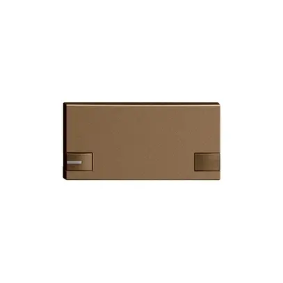 Tasto 1/2 KNX/elettronic.c.LED EDIZIOdue comando doppio coffee 